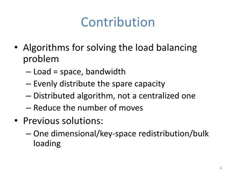 Ppt Distributed Load Balancing For Key Value Storage Systems