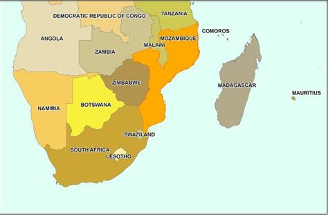 South Africa And Namibia Maps Of Southern Africa 2018 Online