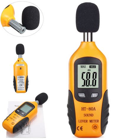 Ht A Digital Sound Pressure Tester Level Meter Db Decibel Noise