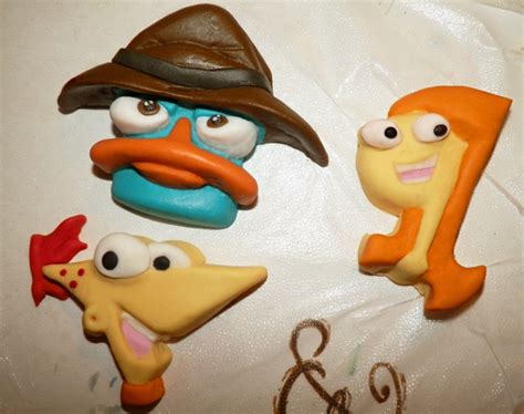 Agent P Perry The Platypus Cake Phineas And Ferb