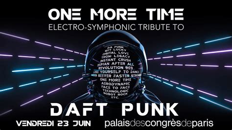 One More Time Hommage Electro Symphonic Daft Punk