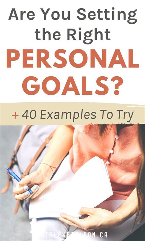 40 examples of personal goals to set for a happy life – Artofit