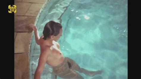 In The Pool Between The Naked Legs Of Vanessa Alvez In Vol Pia De