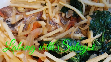 Dinengdeng Na Labong With Saluyot Easy Recipe Youtube