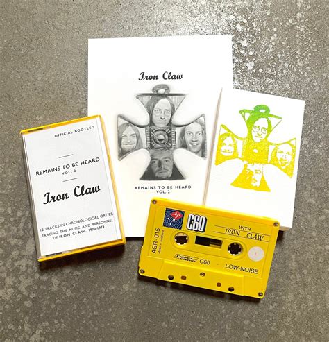 IRON CLAW - REMAINS TO BE HEARD - VOL. 2 [CASSETTE + 48 PAGE ART BOOK ...