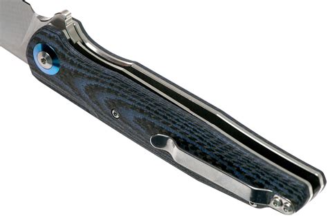 Bestech Ascot Blue G10 & Carbon fibre BG19C pocket knife ...