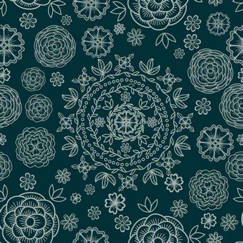 Seamless Silver Christmas Pattern Stock Vector Image By Olgadrozd