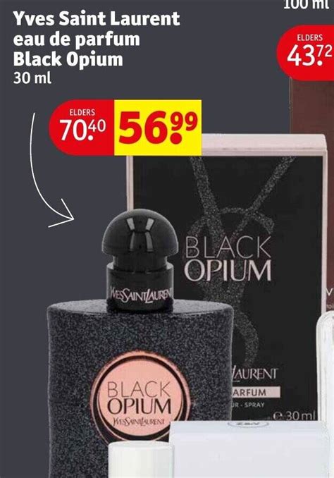 Yves Saint Laurent Eau De Parfum Black Opium Ml Aanbieding Bij Kruidvat