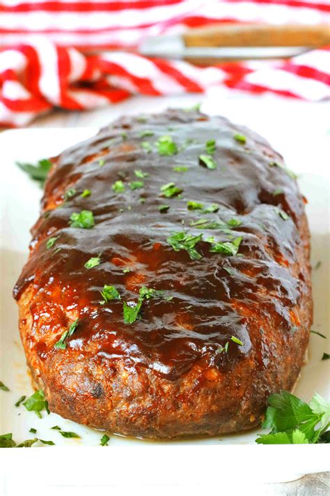 Bbq Meatloaf Recipe Simple And Easy To Make The Anthony Kitchen