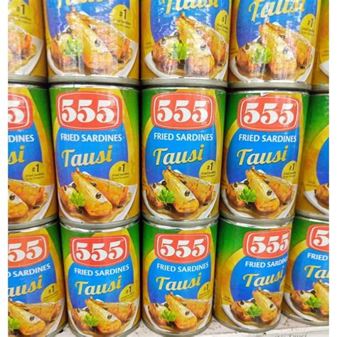 555 Fried Sardines With Tausi And Bistek 155gram Shopee Philippines