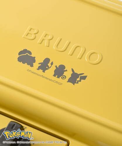 BRUNO Pokemon Hot Sandwich Maker Double BOE YE Pikachu Design Japan Limited EBay