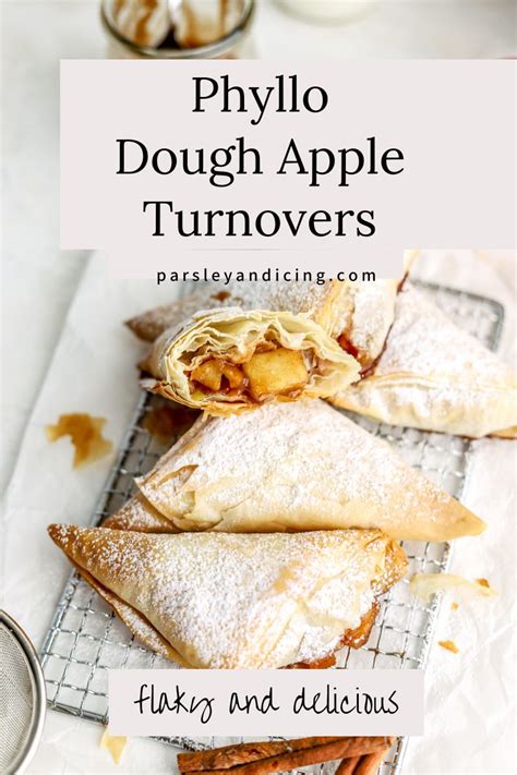 Phyllo Dough Apple Turnovers