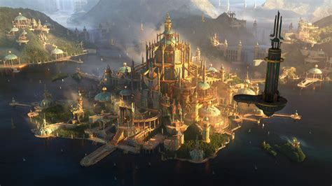 ArtStation - Kingdom, Oliver Beck | Fantasy art landscapes, Fantasy ...