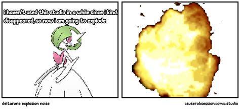 Deltarune Explosion Noise Comic Studio