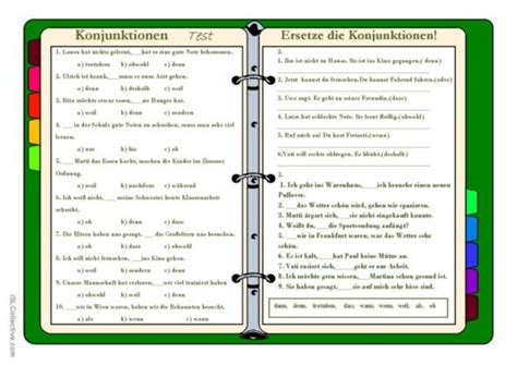 Nebens Tze Deutsch Daf Arbeitsbl Tter Pdf Doc