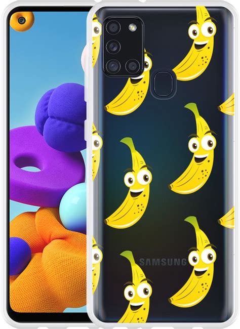 Samsung Galaxy A S Hoesje Happy Banaan Designed By Cazy Bol