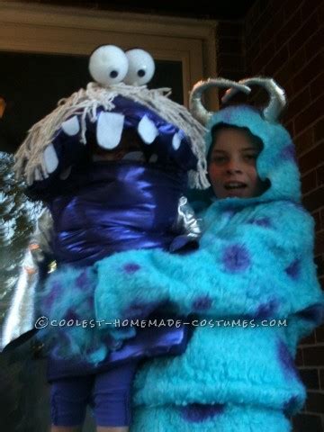 Adorable Boo and Sully from Monsters Inc. Toddler and Child Costumes