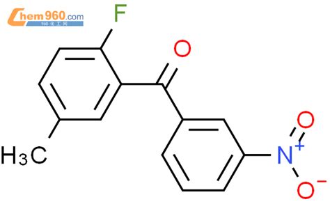 194290 79 4 Methanone 2 fluoro 5 methylphenyl 3 nitrophenyl CAS号