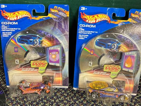 Hot Wheels CD ROM Particle Chemical Energy Cars Etsy