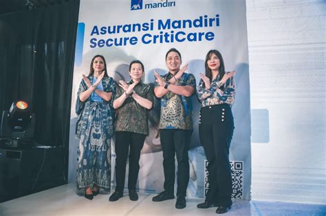 Axa Mandiri Luncurkan Asuransi Mandiri Secure Criticare Infobanknews