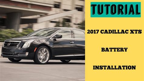 How To Install A 2017 Cadillac Xts Battery Step By Step Youtube