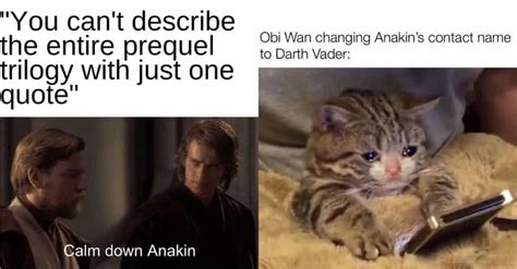 22 Obi Wan And Anakin Memes For Prequel Fans Who Want To Laugh And Maybe