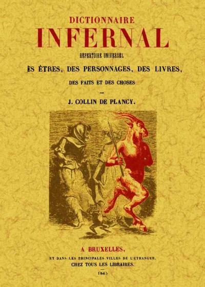 Dictionnaire Infernal Broch Jacques Albin Simon Collin De Plancy