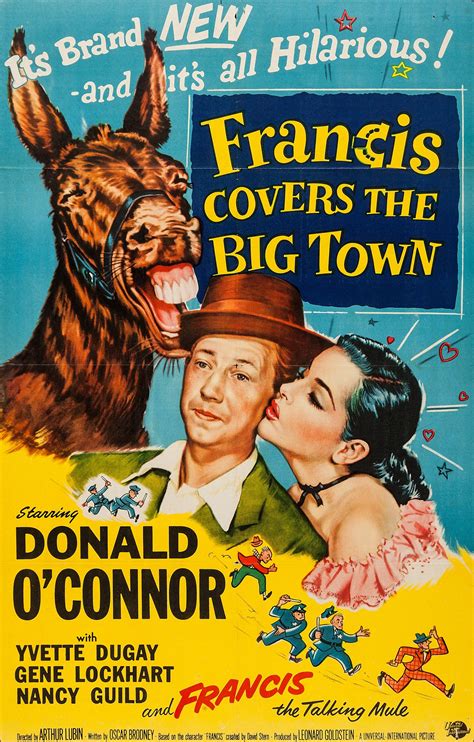 Francis Covers the Big Town (1953)