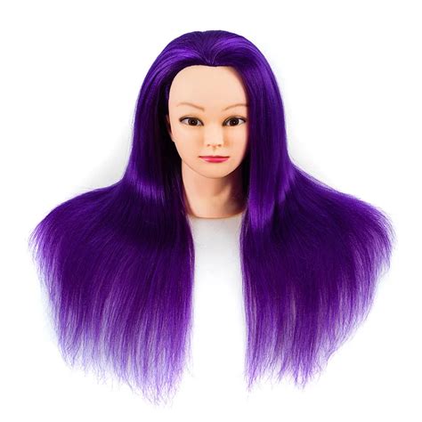 Cosmetology Hairdressing Doll Heads Hair Styling Manequin Head With