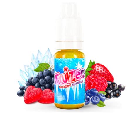 Bloody Summer Xtra Fresh 10ml Fruizee Eliquid France Taux De Nicotine