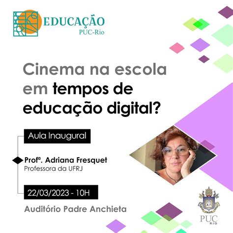 Aula inaugural 2023 1 Educação PUC Rio