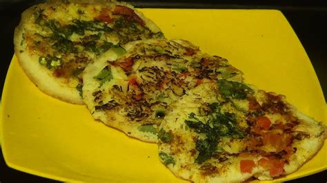 Uttapam Recipe By Home Kitchen Vegetable Uttapam South Indian Breakfast Recipe Youtube