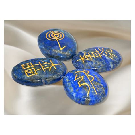 Lapis Lazuli Usui Reiki Set Premium Crystal Reiki Symbols Amazing