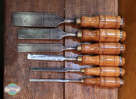 Toledo Bevel Edge Chisel Set Old Tool Shop