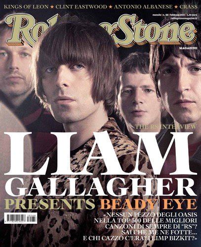 Latest Oasis News On Twitter Liam Gallagher On The Cover Of Various