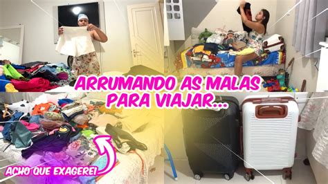 Vamos Viajar Arrumando As Malas Para Uma Viajem Em Fam Lia De Dias