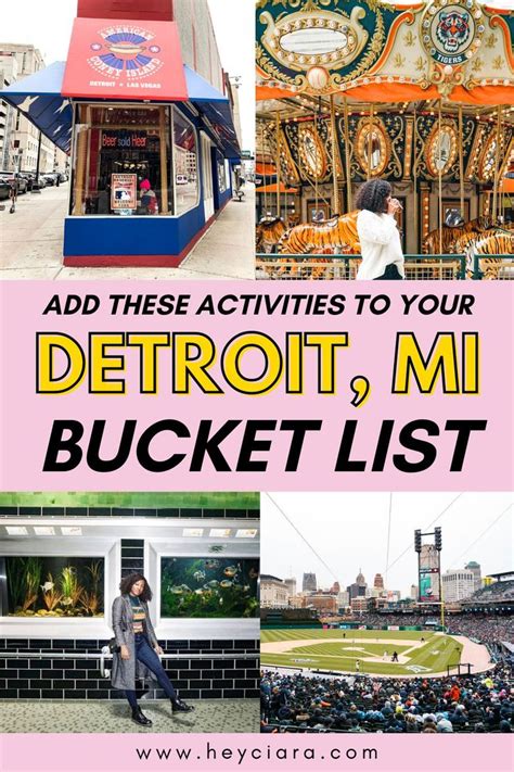 Add These Activities To Your Detroit Michigan Bucket List Midwest