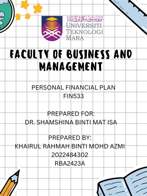 Fin Individual Assignment Faculty Of Business And Management