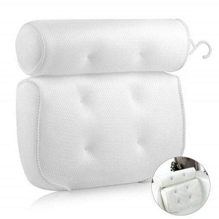 Bath Cushions, Bath Tub & Spa Pillows with 3D Air Mesh Technology And 6 ...