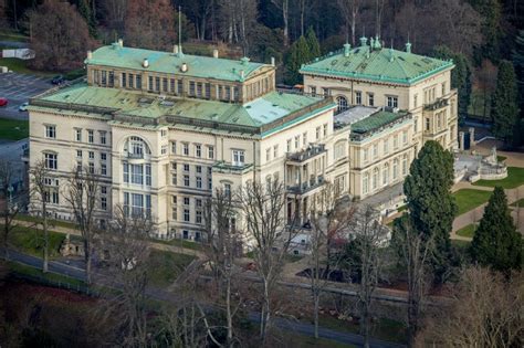 Aerial Photograph Essen View Of The Villa Huegel Nearby Huegelpark In