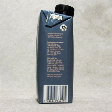 Bebida De Aveia Nude Proteica Cacau Org Nico Ml Verde Verso