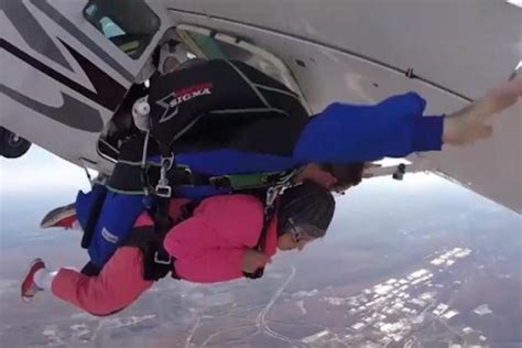 Watch 94 Year Old Pennsylvania Woman Celebrates Birthday By Skydiving