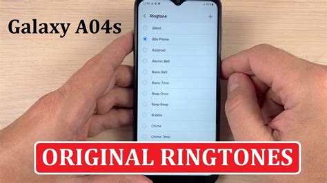 ORIGINAL RINGTONES Samsung Galaxy A04s YouTube