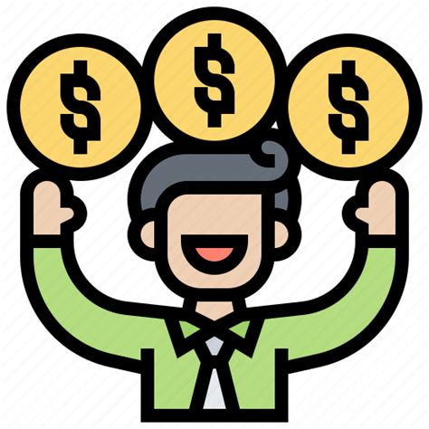 Reward Motivate Money Salary Incentive Icon Download