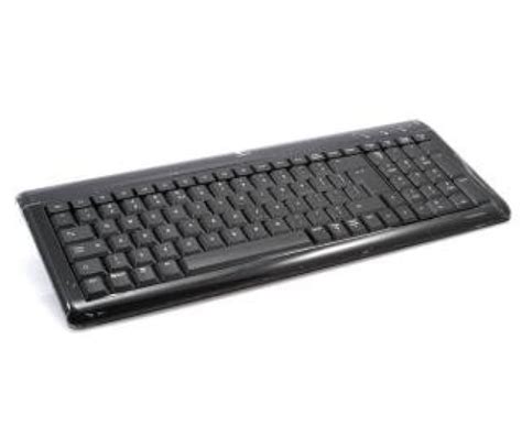 Logitech Ultra Flat Keyboard Czarna Ps Usb Klawiatury Przewodowe