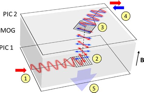 Figure From Grating Coupler Enabled Optical Isolators And Circulators