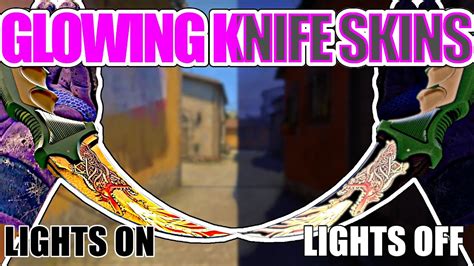 Knife Skins Glowing In The Dark Concept ★ Cs Go Showcase Youtube