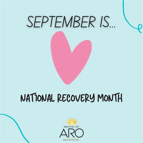 National Recovery Month In September Celebrate Recovery Artofit