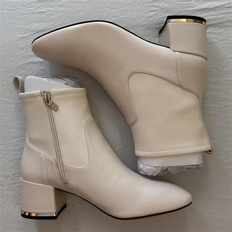 Nala Leather Bootie Depop