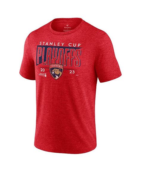 Fanatics Mens Heather Red Florida Panthers 2023 Stanley Cup Playoffs